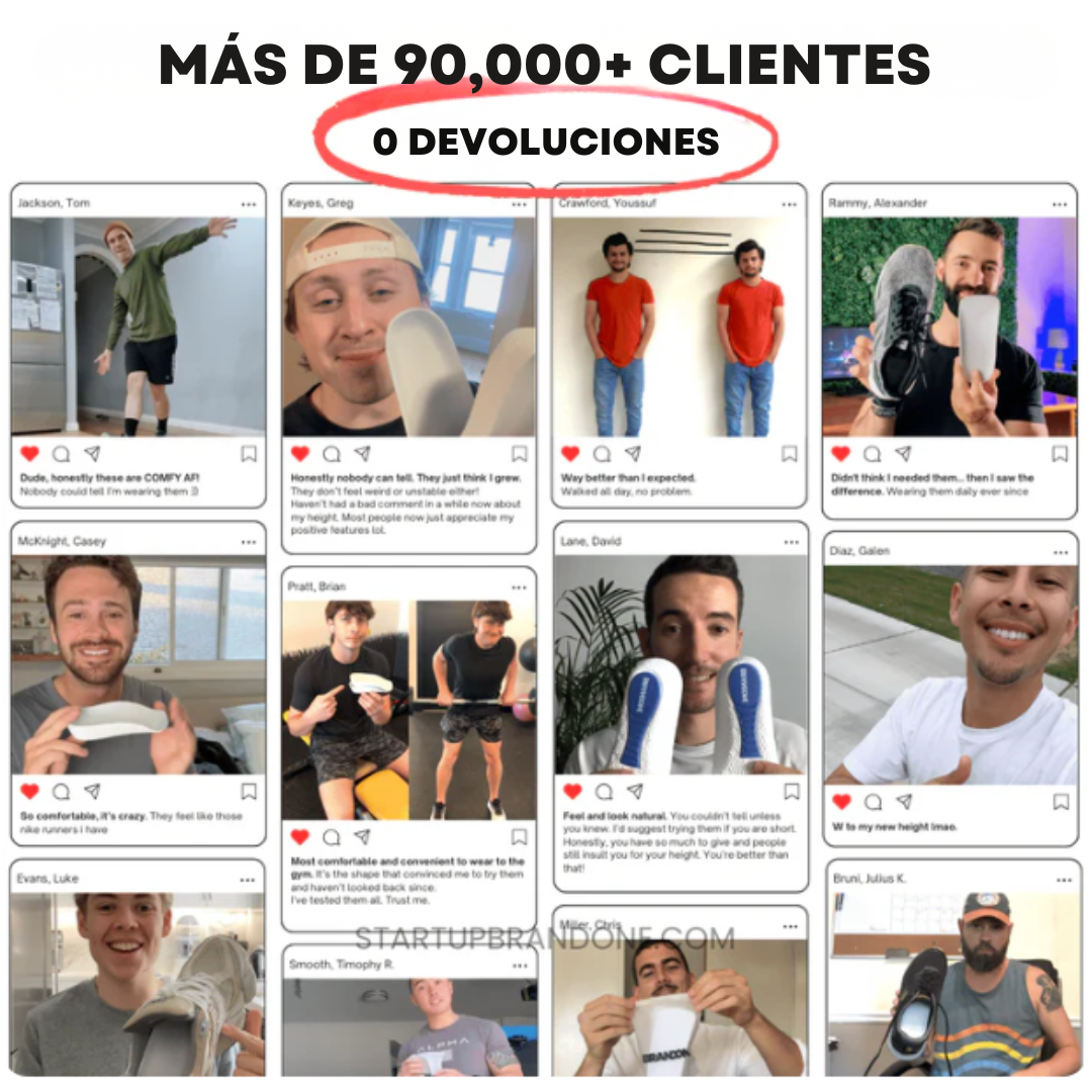 Plantillas elvevadoras - ELEVAZ™