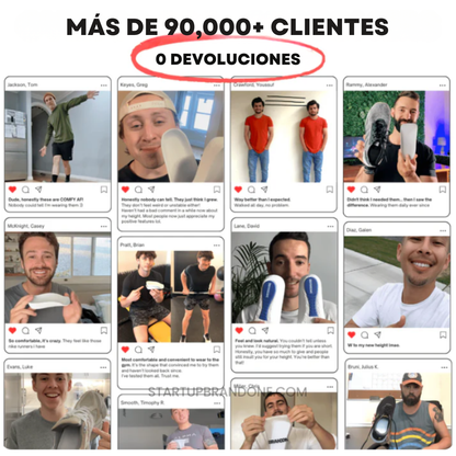 Plantillas elvevadoras - ELEVAZ™